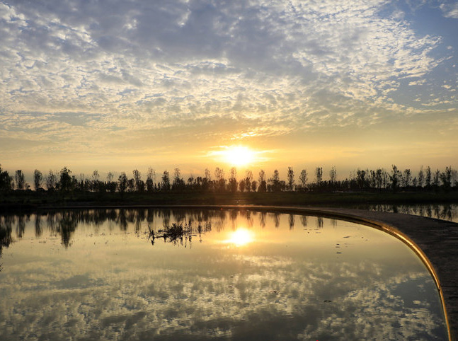 01           Desolate land in Xiongan New Area turned into popular park           A wasteland-turned beautiful park located along Nanjuma river to the east of Goushi village in Rongcheng county, Xiongan New Area, north China’s Hebei Province, has recently become a hot destination for spring outings.